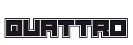 Logo du Quattro 4 lignes poignées
